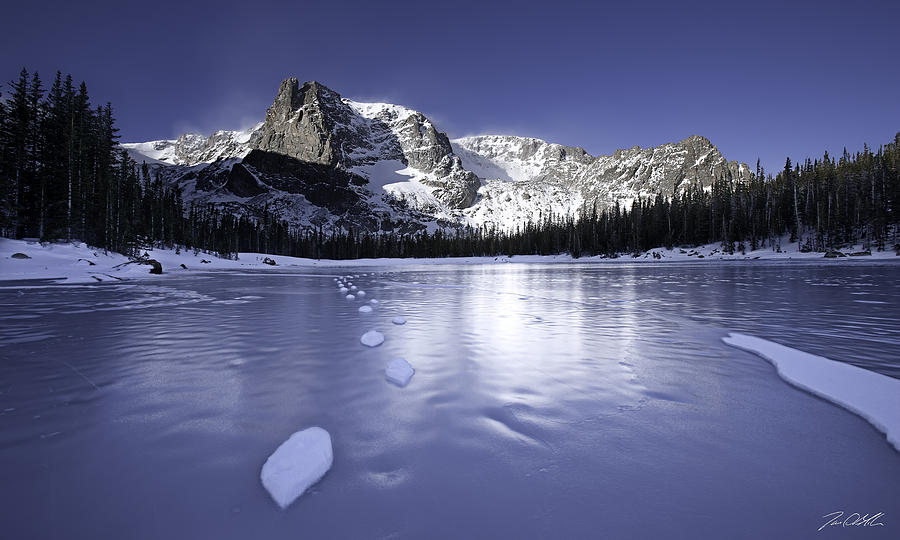 Rocky Mountain National Park Photograph - Raised Footsteps by Jon Blake