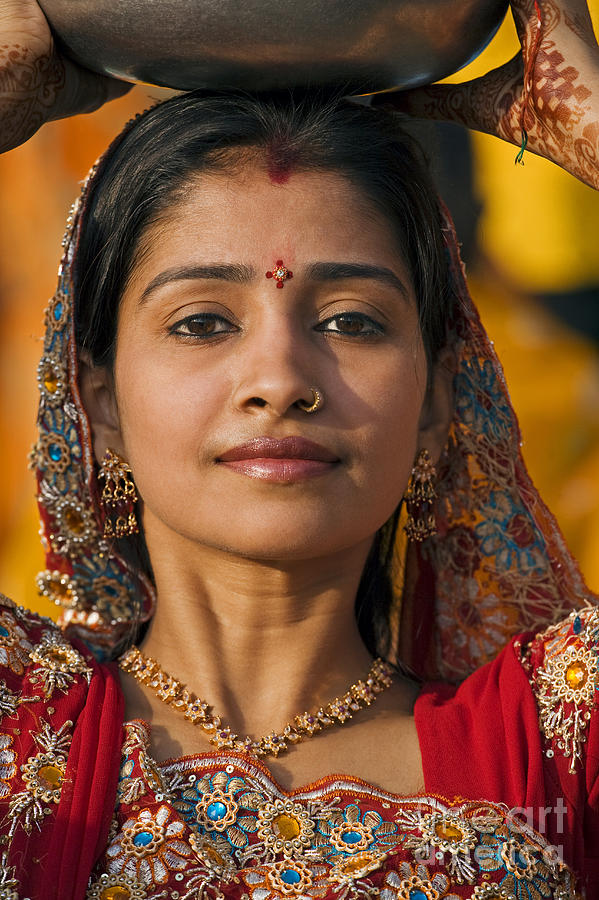 Rajasthani Beauty Mewar Festival Udaipur India Photograph By Craig