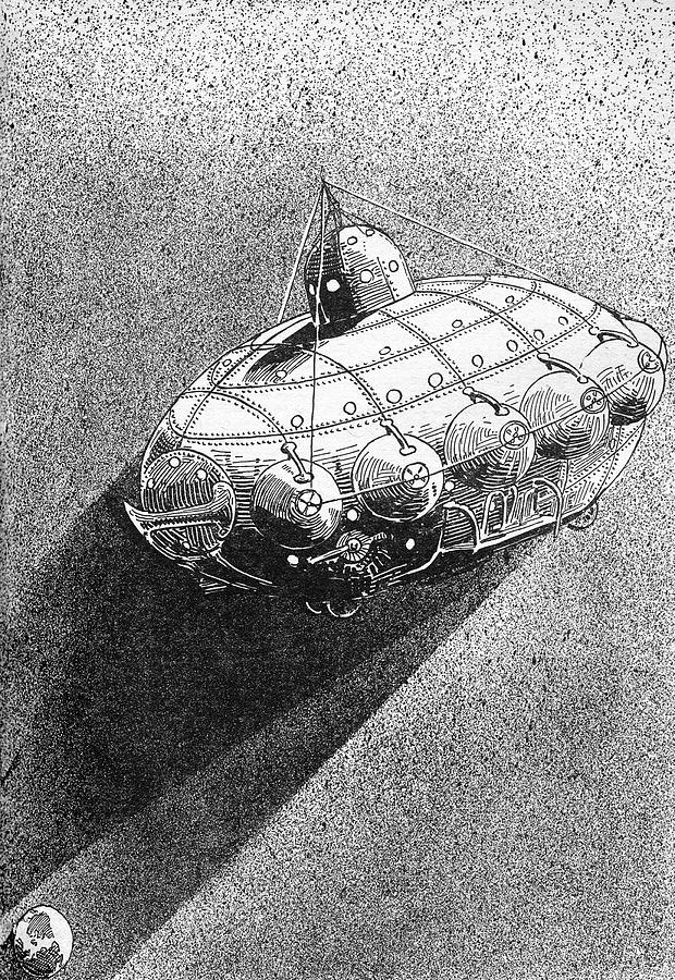 'ralph 124c 41+' [hugo Gernsback] Drawing by Mary Evans Picture Library