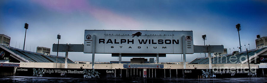 Buffalo Bills Photograph - Ralph Wilson Stadium by Ken Marsh