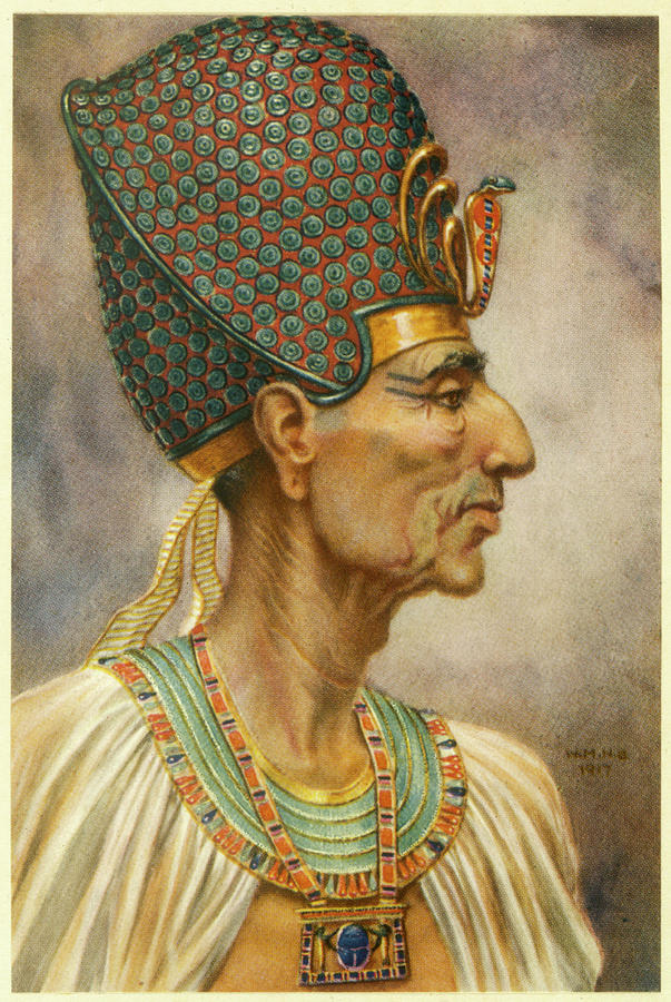 Rameses II (the Great) Also Known Drawing by Mary Evans Picture Library