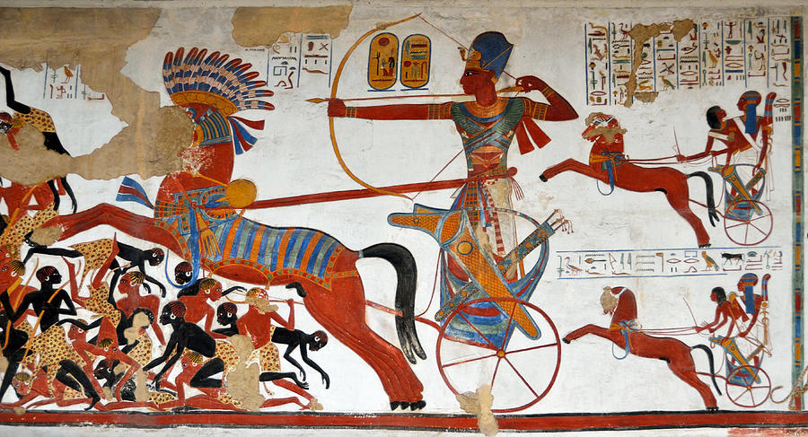 London Photograph - Ramesses II in battle by RicardMN Photography