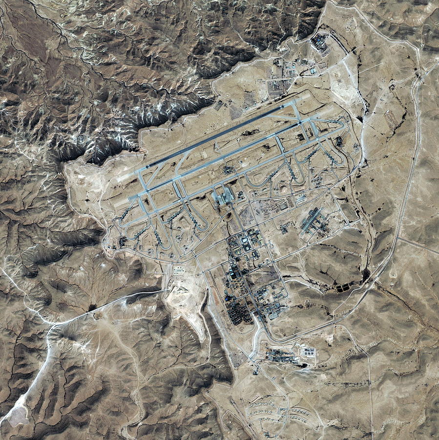 Ramon Air Base Photograph by Geoeye/science Photo Library