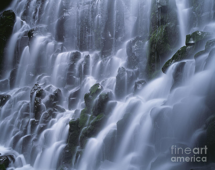 Ramona Falls Photograph by Jim Corwin