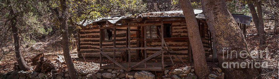 Ramsey Canyon Log Cabin 1 Photograph by Al Andersen