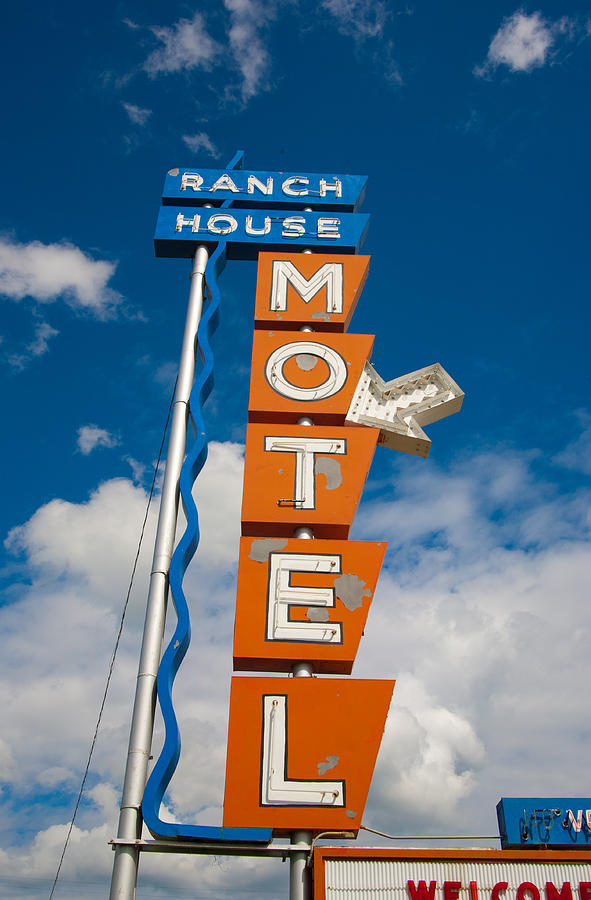 Ranch House Motel Montana Photograph by Matthew Bamberg