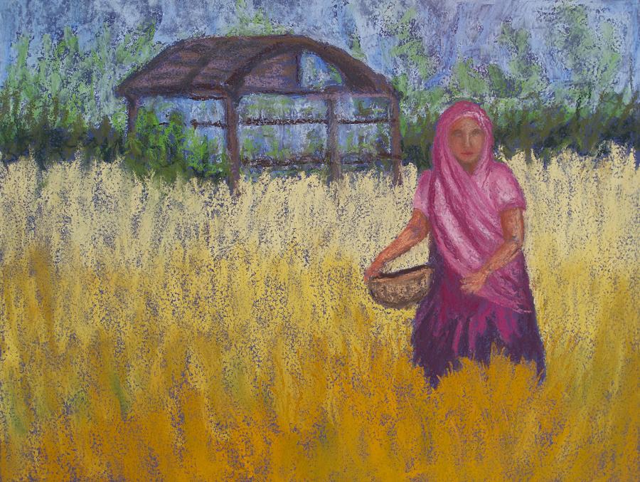 Rancha Villager Pastel by Patricia Beebe