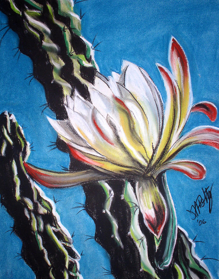 Rancho Cactus Painting by Michael Foltz