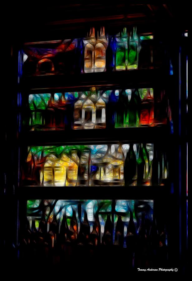 Bottle Photograph - Rancho Nightlife by Tommy Anderson