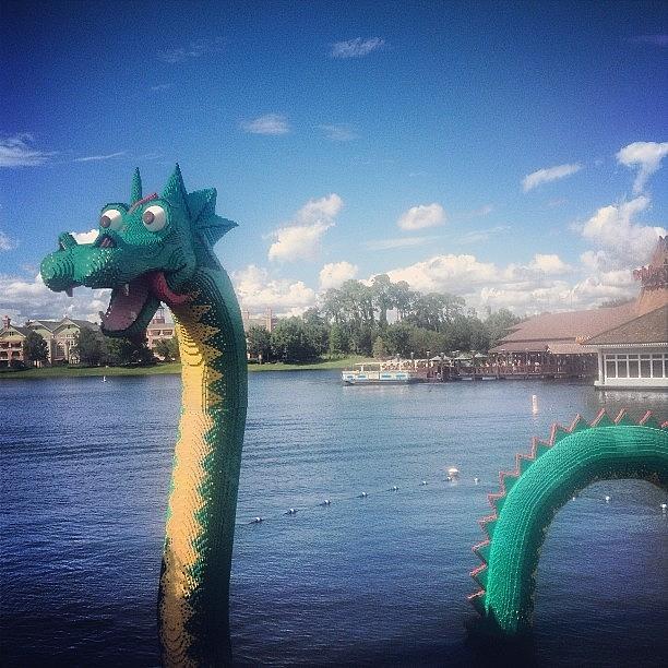 Orlando Photograph - Random #lego Sea Monster 
#orlando by Joshua White