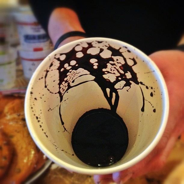 Coffee Photograph - #random #mistake At #dazbog Makes A by Jonathan Joslyn