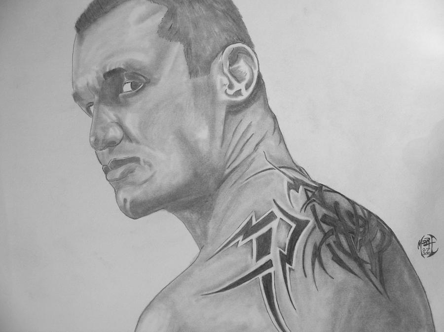 Randy Orton Drawing by Moore Creative Images Fine Art America