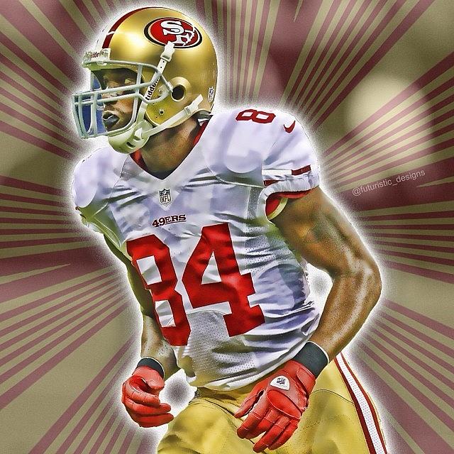 49ers Photograph - #randymoss #nfl #49ers by Futuristic Designs