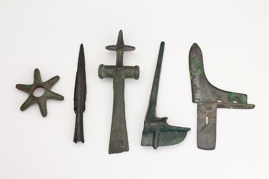 Range Of Global Bronze Age Weapons Photograph by Paul D Stewart