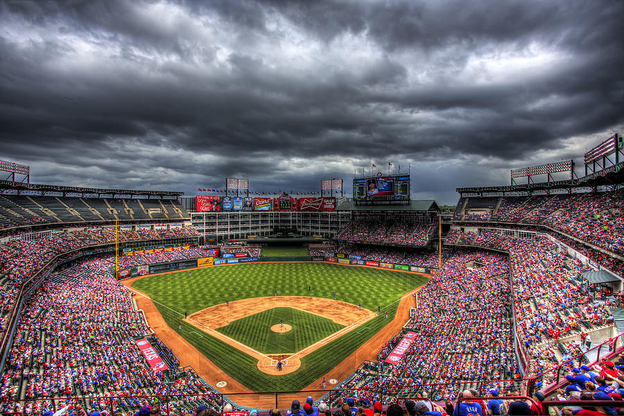 Nolan Ryan Photograph - Rangers Ballpark in Arlington by Shawn Everhart