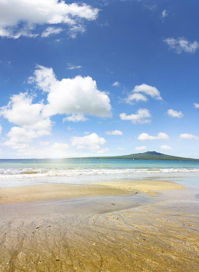 Rangitoto Island Photograph by Les Cunliffe
