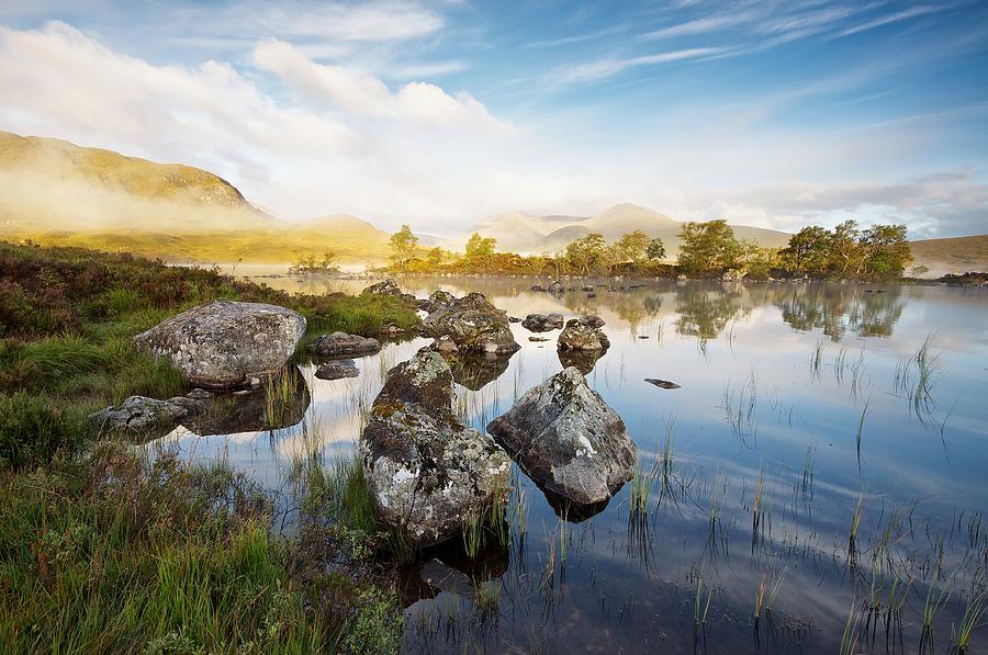 Loch Photograph - Rannoch Moor by Stephen Taylor