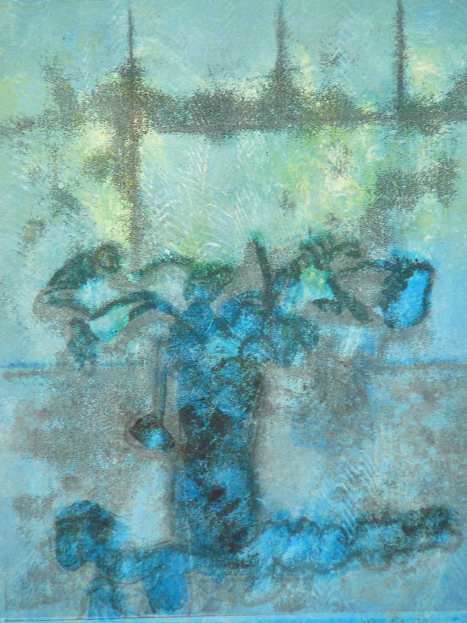 Still Life Painting - Ranunculaceous by Valerie Lynch Still Life Painting - Ranunculaceous by Valerie Lynch