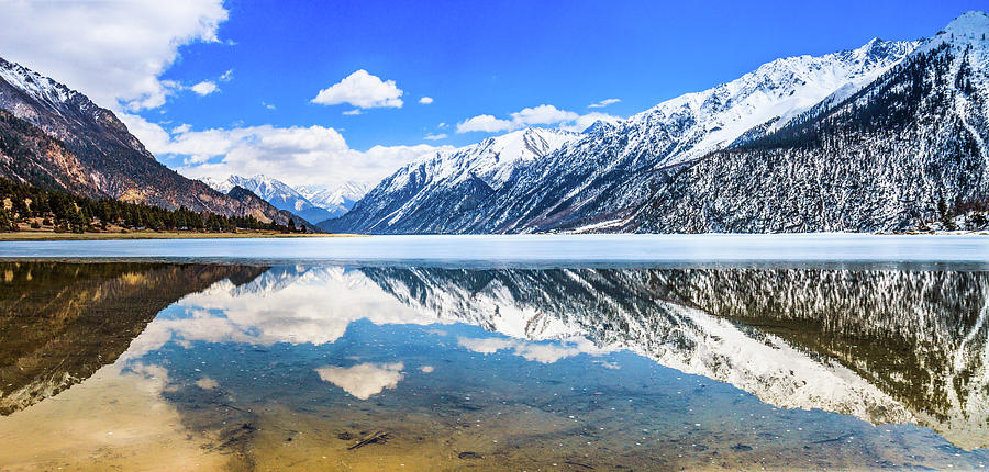 Ranwu Lake Ngan-tso, Tibet, China Photograph by Feng Wei Photography