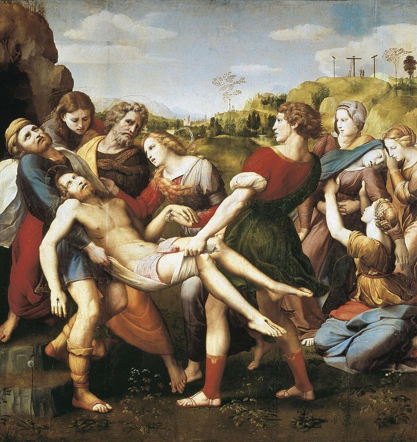 Raphael 1483-1520. The Deposition Photograph by Everett - Pixels