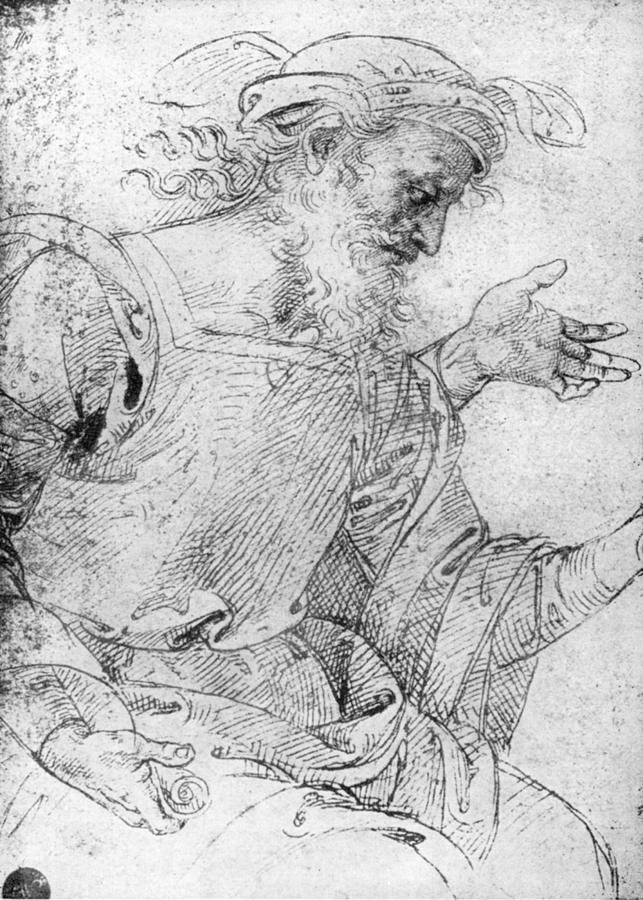 Raphael Drawing - Raphael Ezekiel by Granger
