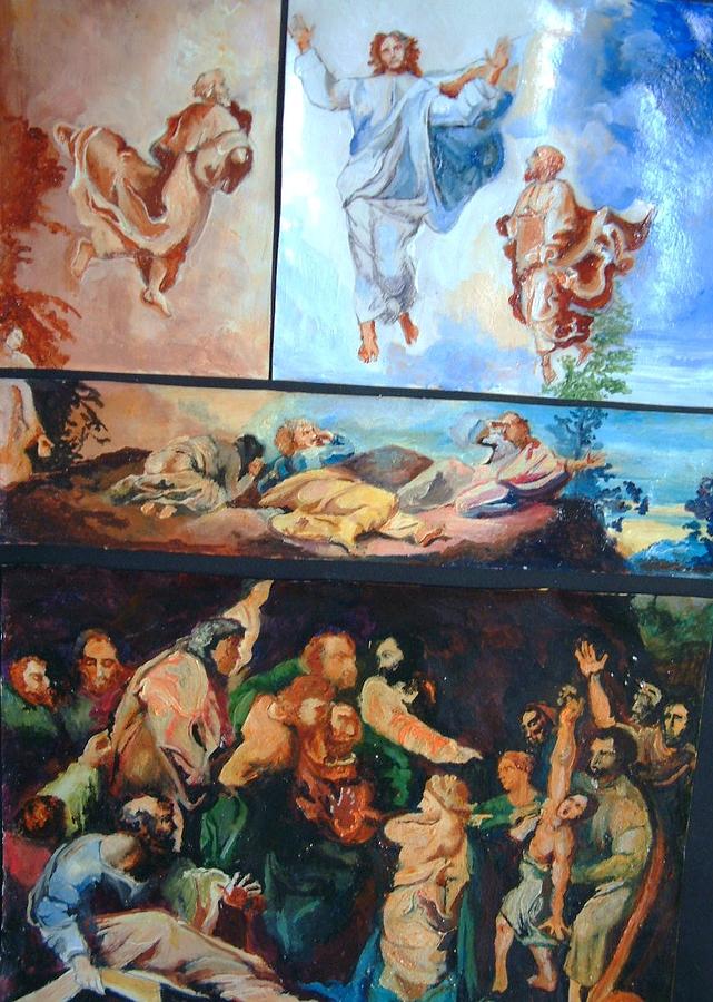 Raphael's Transfiguration Painting by Michael Hogan - Fine Art America