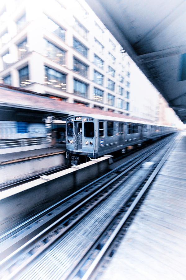 Rapid Transit Photograph by Alan Raasch