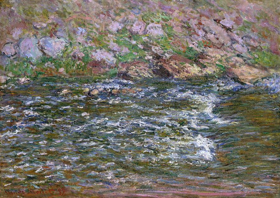 Claude Monet Painting - Rapids on the Petite Creuse at Fresselines by Claude Monet