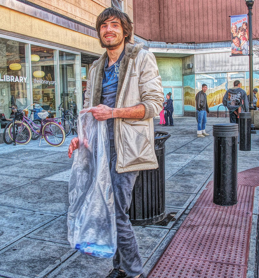 Homeless Photograph - Rare Breed #2 by John Derby