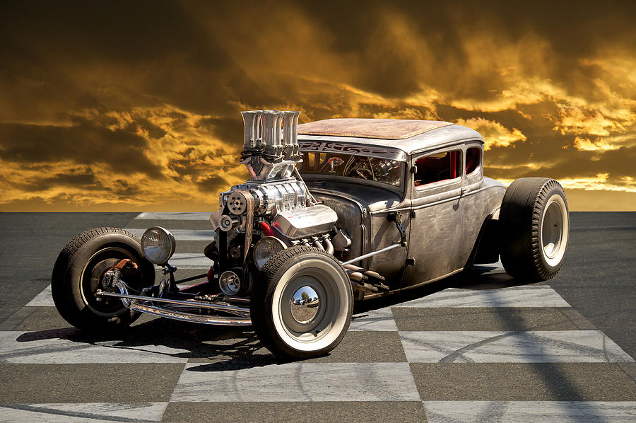 Rat Rod Coupe III Photograph by Dave Koontz