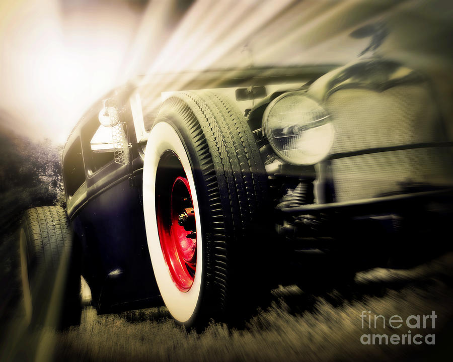 Rat Rod Morning Photograph by Perry Webster