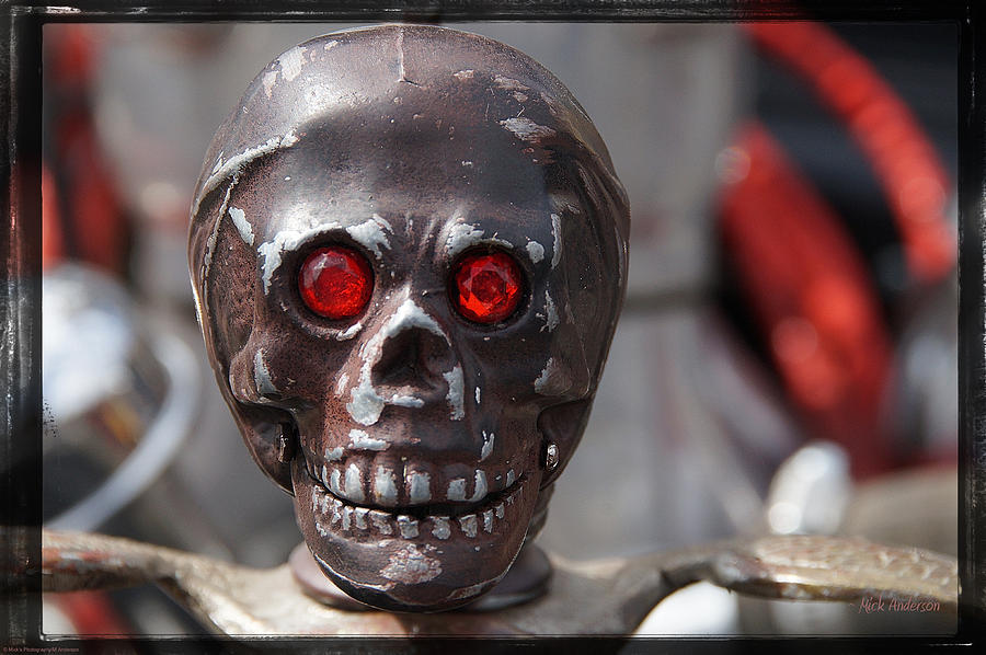 Rat Rod Radiator Cap - ICU with Clean Teeth Photograph by Mick Anderson