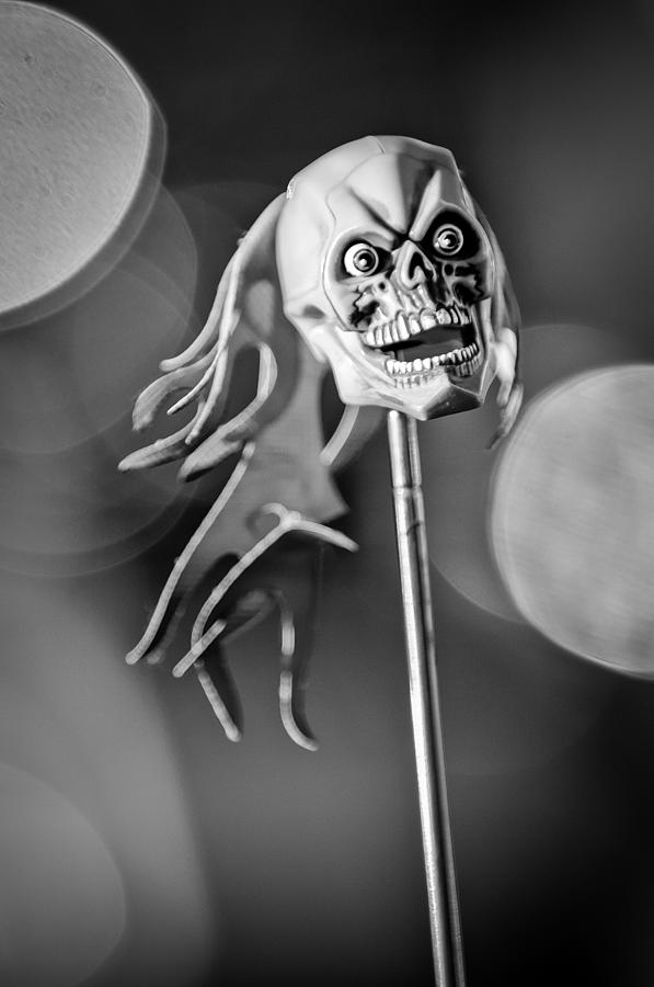 skeleton antenna ornament