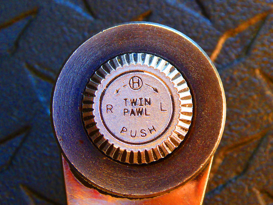 Ratchet Dial F Photograph by Laurie Tsemak