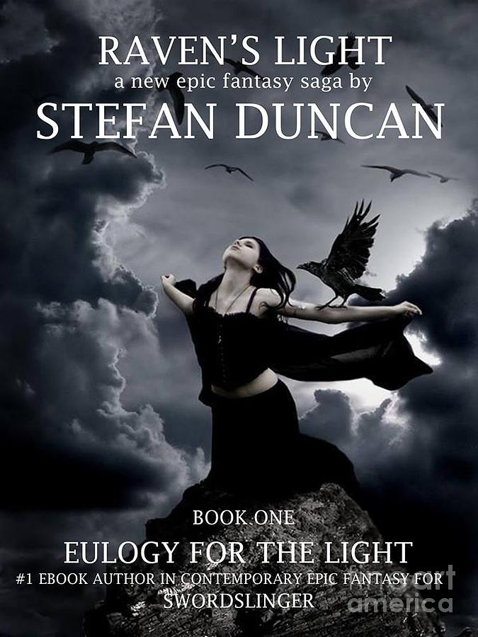 Ravens Light Book Cover Photograph by Stefan Duncan