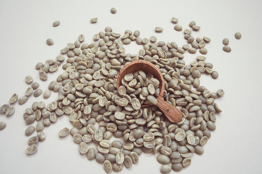 Raw Coffee Beans Photograph by Margarita Komine