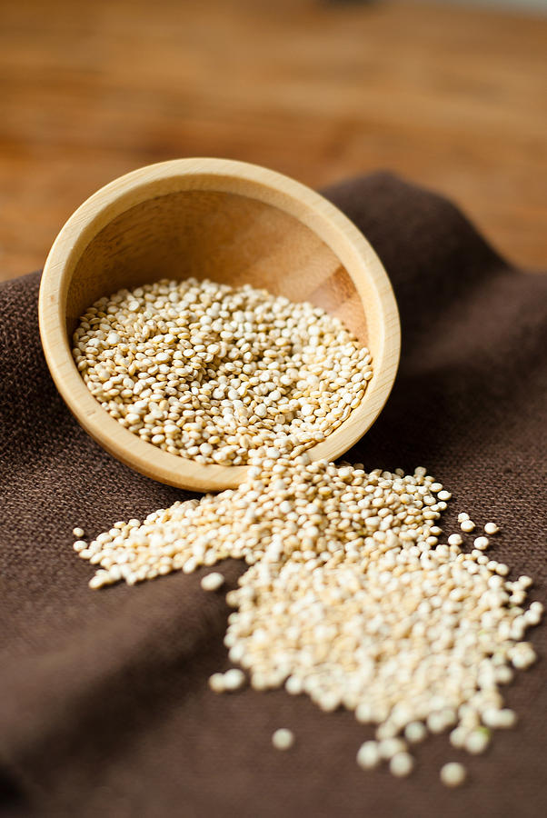 Raw quinoa grain Photograph by Sarka Babicka