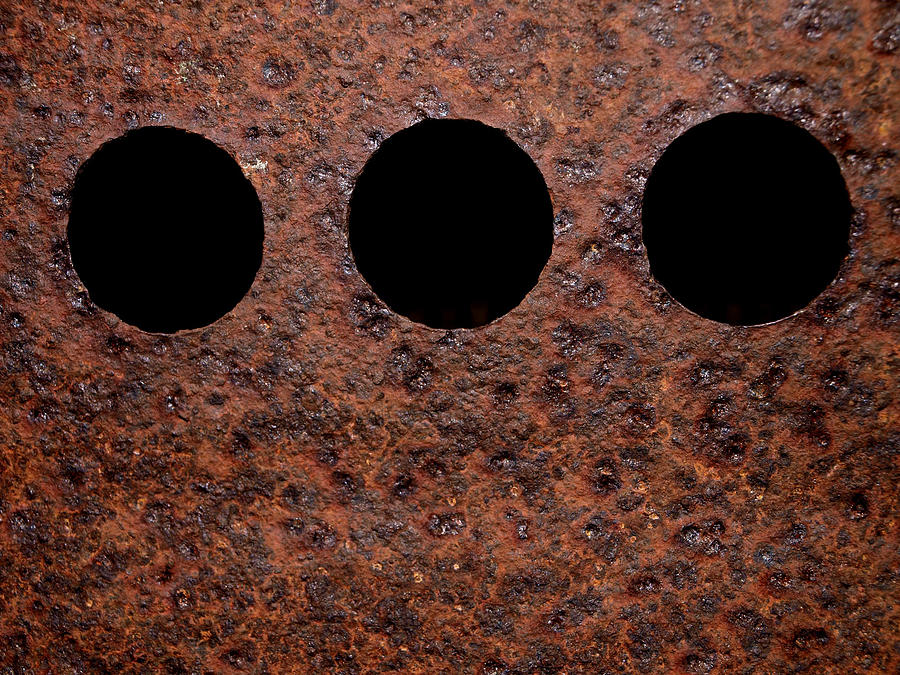 Raw Steel...oxidation Photograph by Tom Druin
