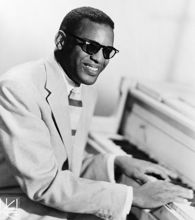 Ray Charles Photograph by Granger
