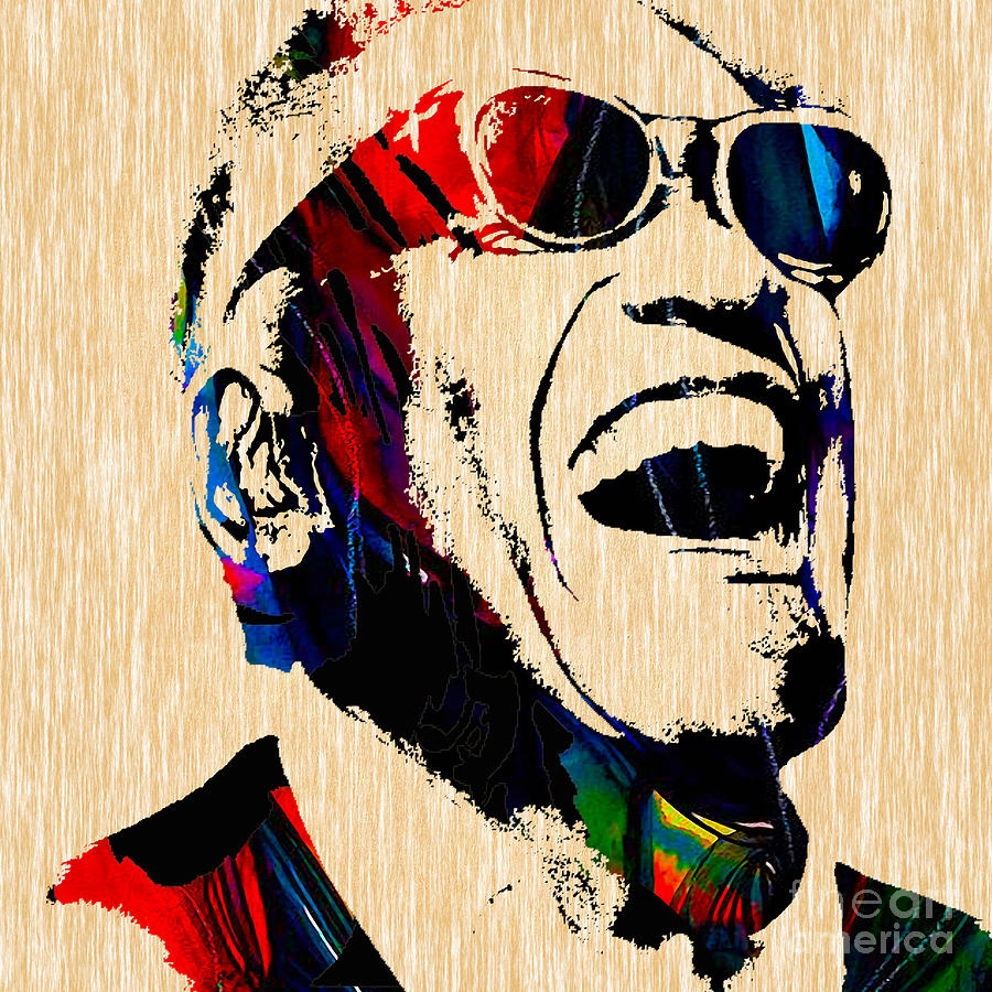 Ray Charles Mixed Media - Ray Charles Collection by Marvin Blaine