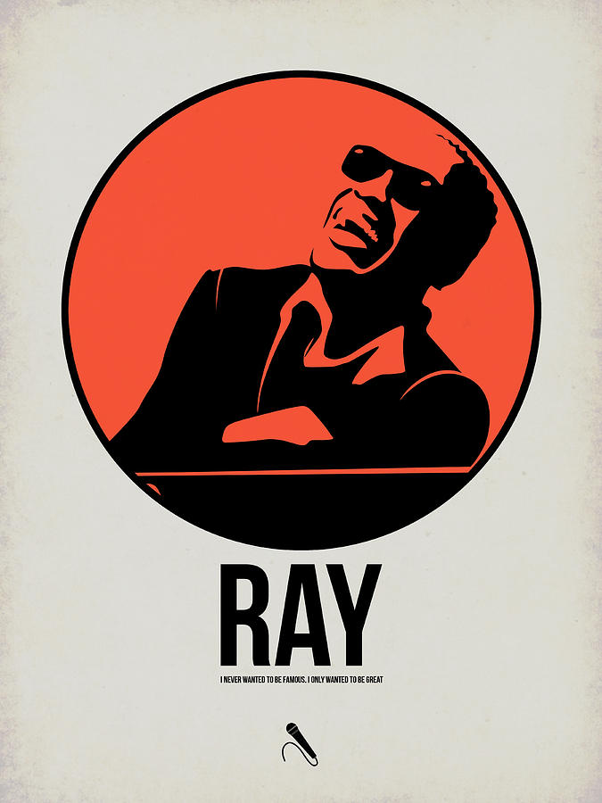 Music Digital Art - Ray Poster 1 by Naxart Studio Music Digital Art - Ray Poster 1 by Naxart Studio