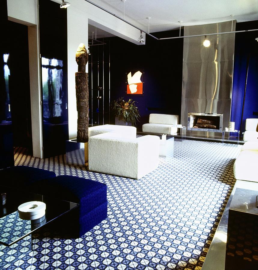 Raymonde Zehnackers Living Room Photograph by Horst P. Horst