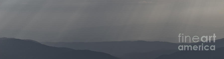 Mountains Photograph - Rays by Agata Wisniowska Mountains Photograph - Rays by Agata Wisniowska