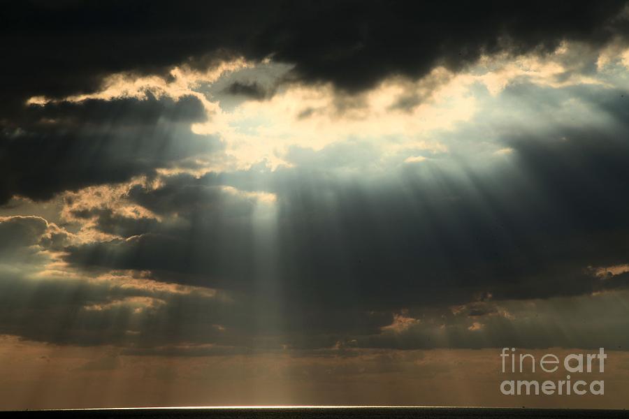 Rays From Heaven Photograph by Adam Jewell