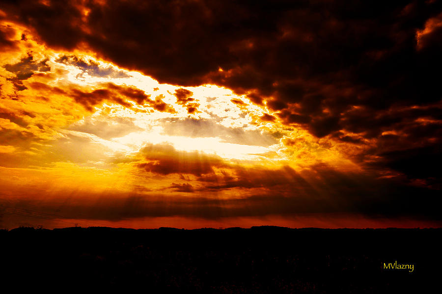 Gods Hope in Skyscape Photograph by Femina Photo Art By Maggie