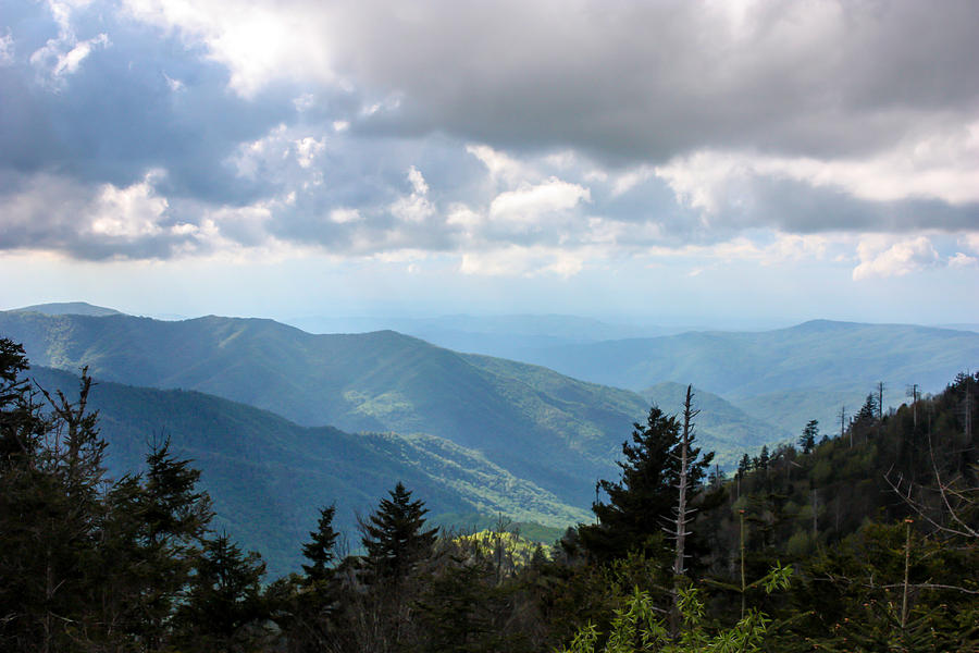 Rays of Light Clingmans Dome Photograph by Cynthia Woods - Fine Art America