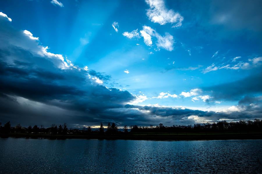 Landscape Photograph - Rays of Sunshine After the Storm by Onyonet Photo studios