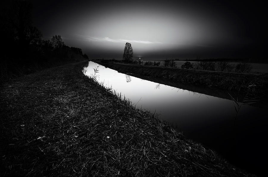 Black And White Photograph - Rays by Tommaso Di Donato