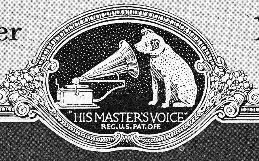 Rca Victor Trademark, 1922 Drawing by Granger - Fine Art America