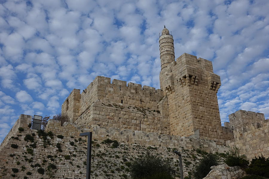 Reaching the skies above Jerusalem Photograph by Rita Adams